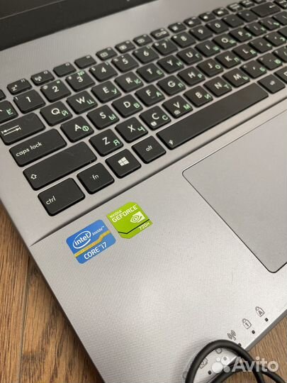 Ноутбук asus X550C intel core i7