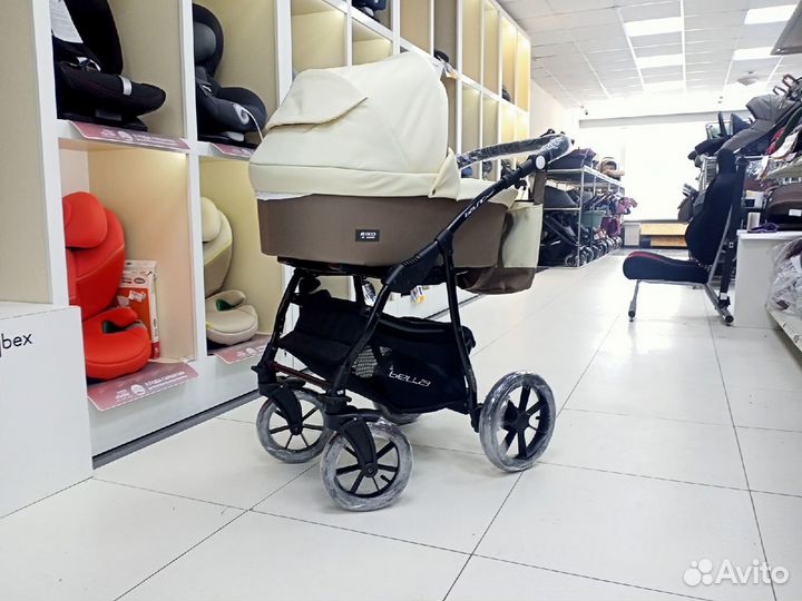 Модульная коляска 2в1 Bella Beige (riko basic)