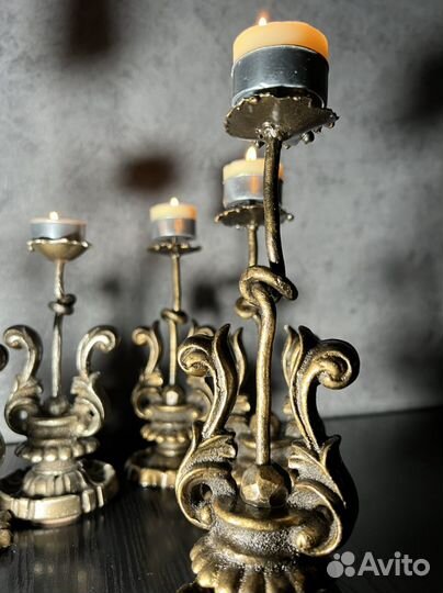 Старинный подсвечник
