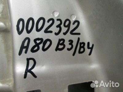 Дверь задняя правая Audi 80 B3 1986-1991