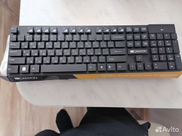 Клавиатура беспроводная canyon