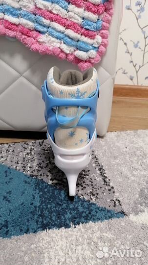 Коньки детские раздвижные 26-29