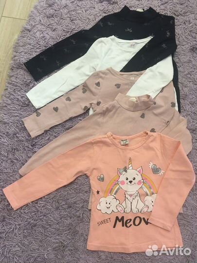 Вещи пакетом на девочку