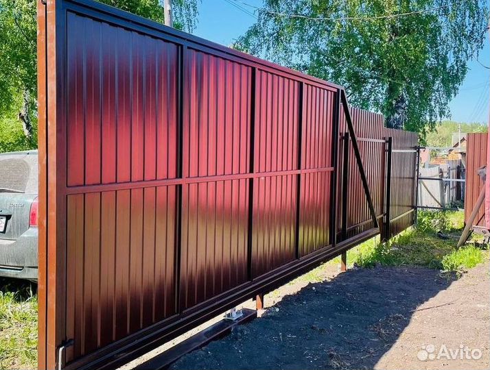 Откатные ворота