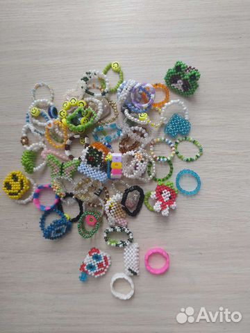 Кольца из бисера