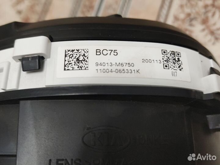 Приборная панель kia cerato bd