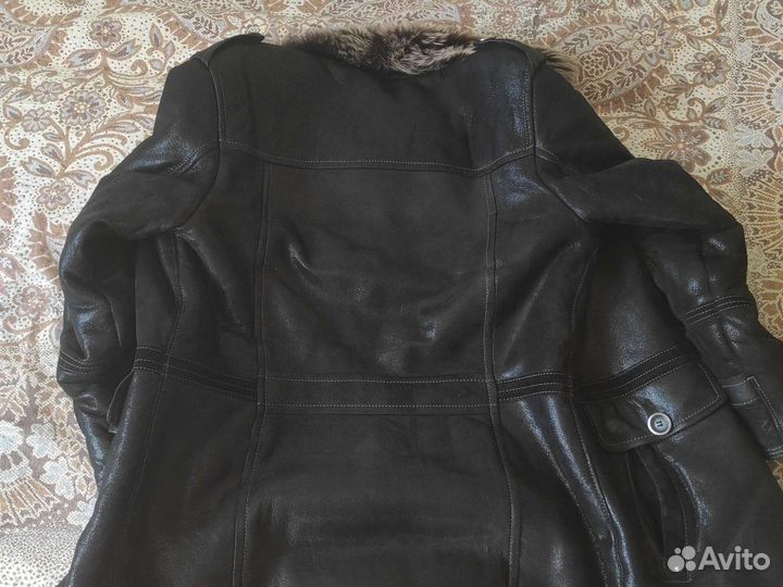 Натуральная дубленка размер 48-50