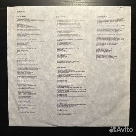 Howard Jones–Cross That Line (Германия 1989г.)