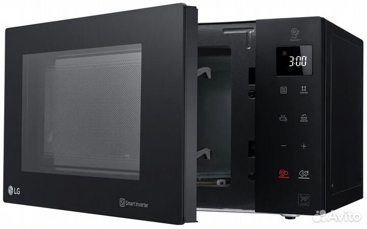 Микроволновая печь LG MW23W35GIB, черный цвет