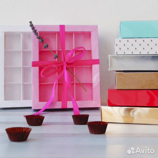 Кондитерские коробки для конфет