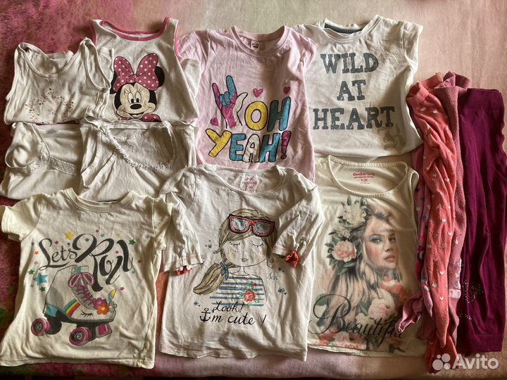 Пакет вещей для девочки