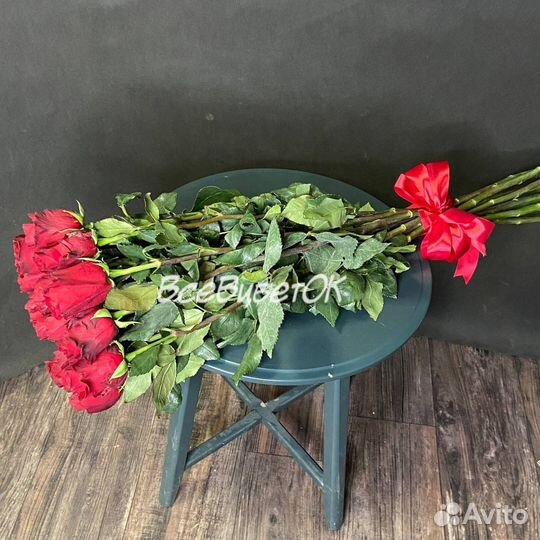 Розы 100 см Эквадор купить в Москве