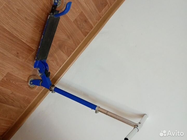 Самокат с лыжами