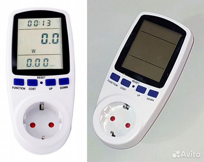 Ваттметр в розетку, ваттметр на рейку. На 220 В
