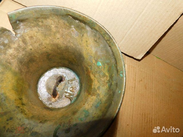 Старинный,ямской,поддужный колокольчик №7,латунь