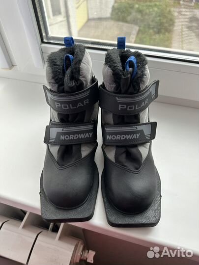 Лыжные ботинки 75mm 33 р-р