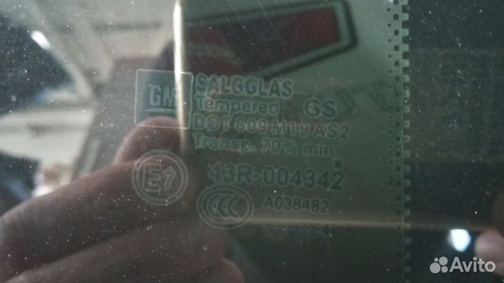 Форточка задняя правая глухая Опель Астра J GTC