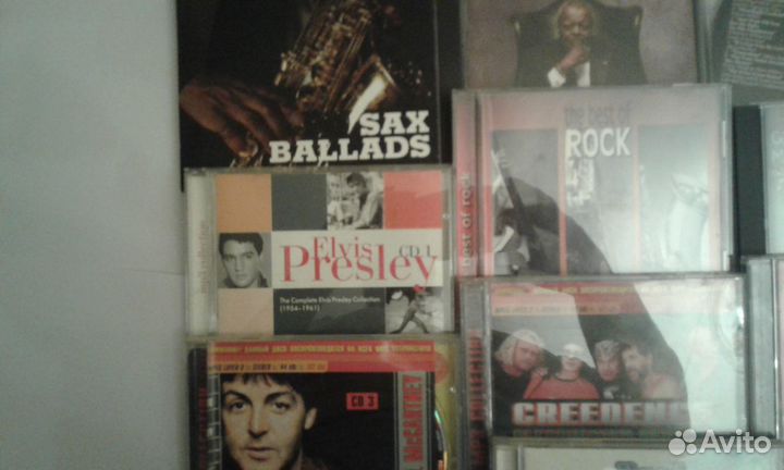 CD диски с музыкой 15 шт