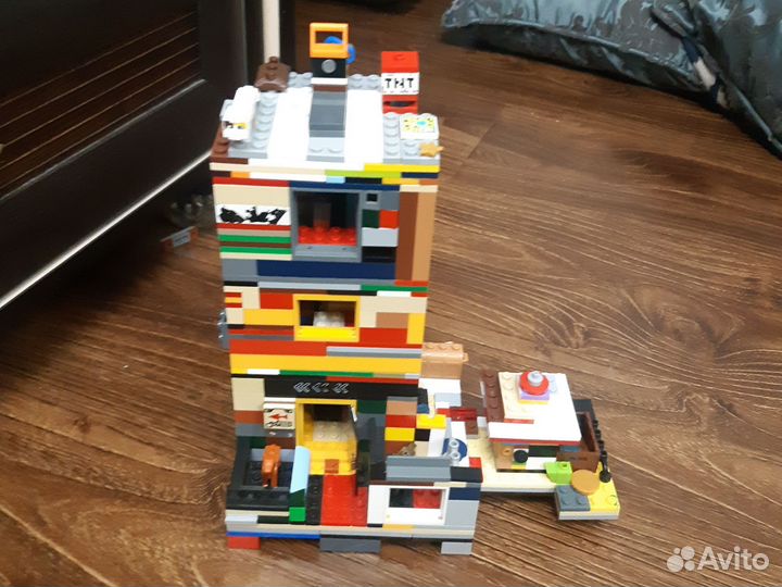 Лего-дом с мебелью