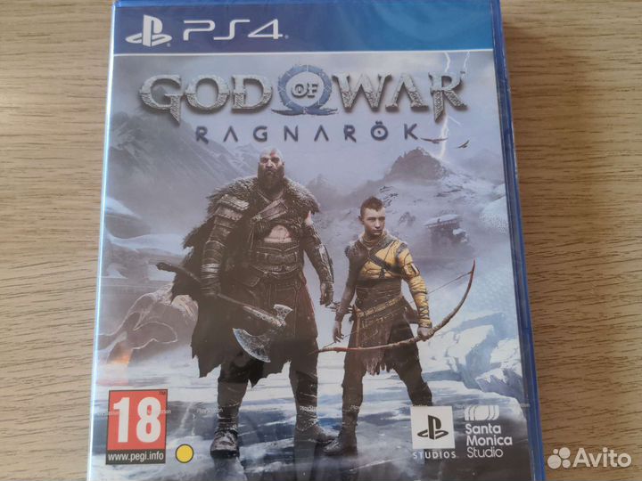 Игра God of war ragnarok ps4 диск