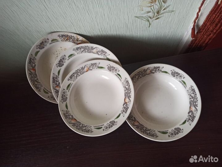 Посуда 20р за позицию, набор 50р