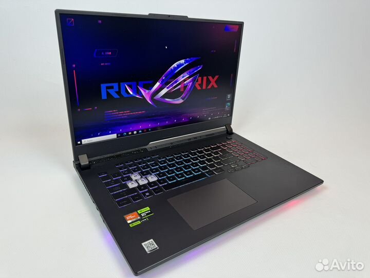 Топовый Asus ROG 17.3 QHD 2K R9/RTX4060
