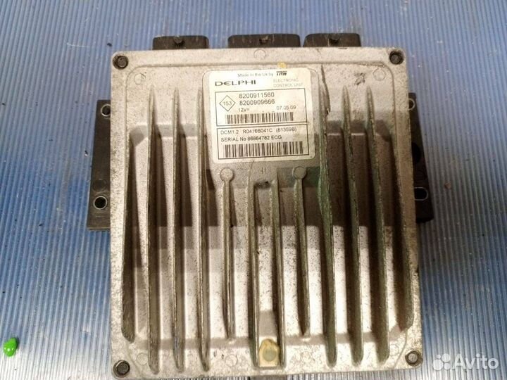 Блок управления двигателем Renault Kangoo 2