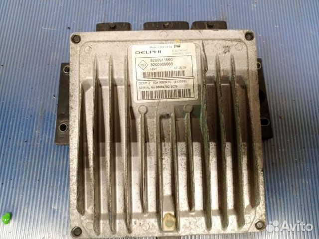Блок управления двигателем Renault Kangoo 2