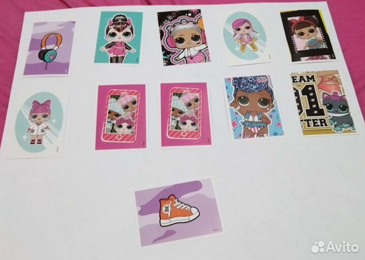 Наклейки L.O.L Surprise Panini