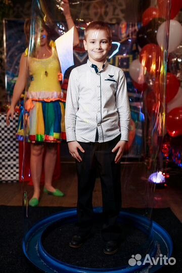 Шоу мыльных пузырей