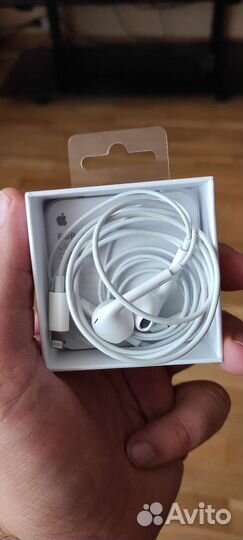 Наушники apple earpods lightning