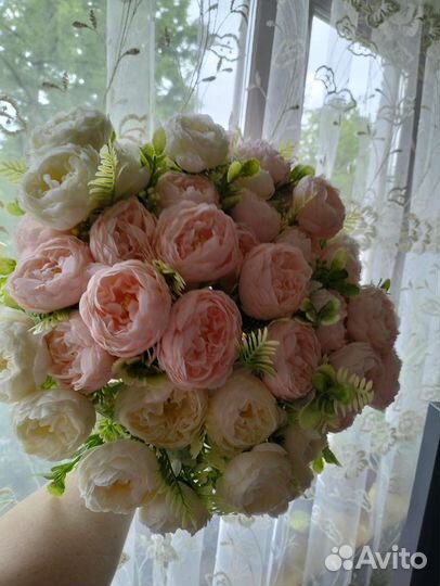 Искусственные цветы для декора свадьбы