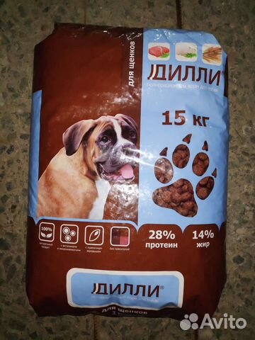 Сухой корм Дилли для щенков (доставка)