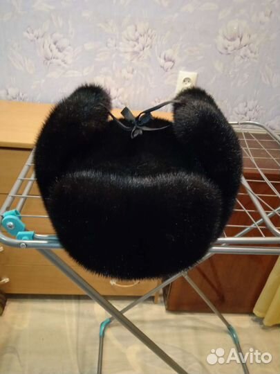 Шапка ушанка мужская норка