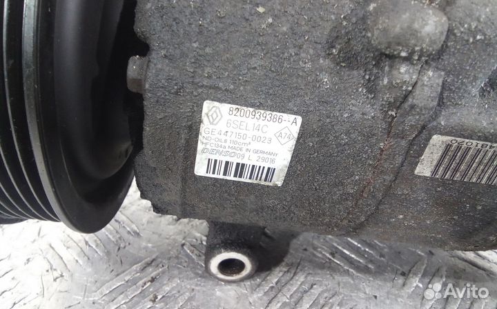 Компрессор системы кондиционирования Renault Megan