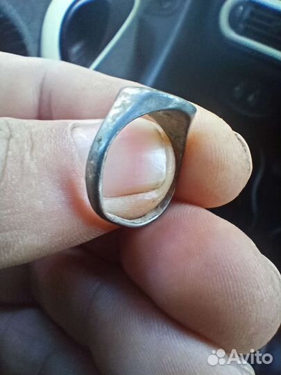 Серебряное кольцо 17 века