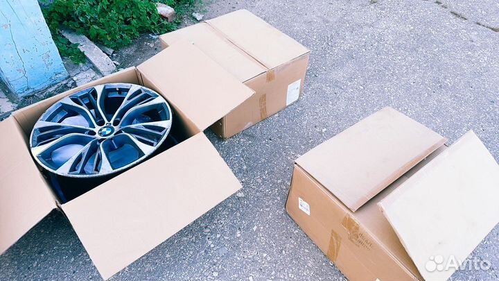 Диски на BMW x5 x6 r21, разноширокие 5/120