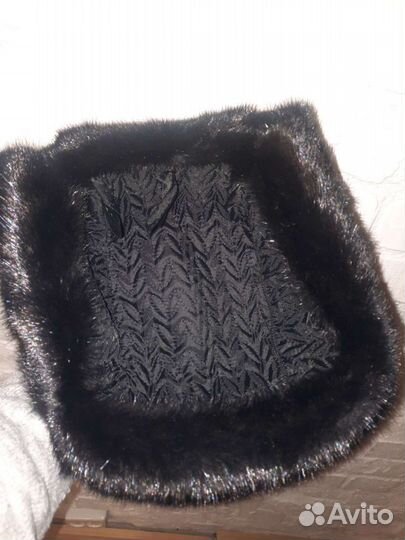 Меховая мужская шапка