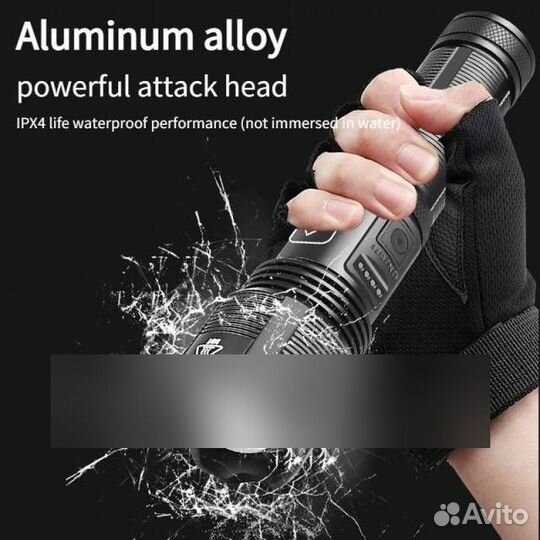 Фонарь kinsach KS Z01 ручной,аккумуляторный,светод