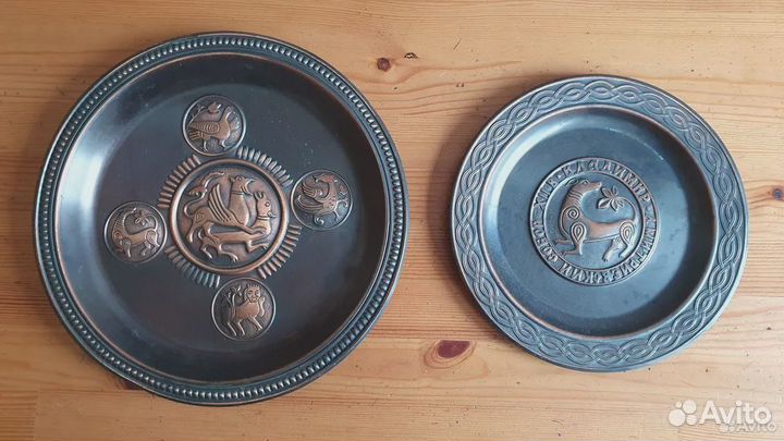 Настенное панно Владимир СССР - 2 штуки