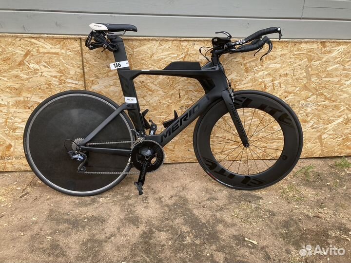 Велосипед Merida Warp TRI 5000