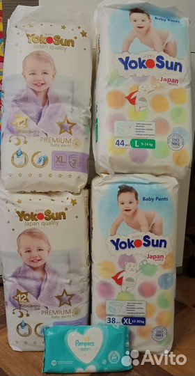 Трусики L(9-14кг) и XL(12-20кг)