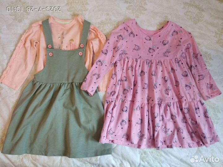 Пакет вещей для девочки 2-3 года, р. 92-98