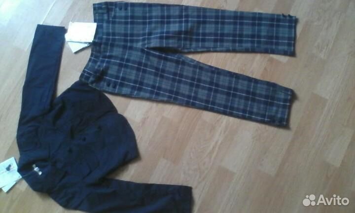 Новый костюм школьный форма с этикетками