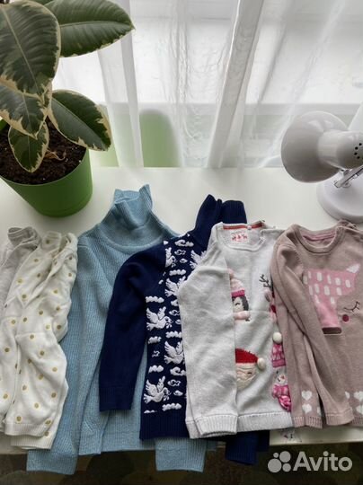 Коробка вещей на девочку от 3 до 6 лет