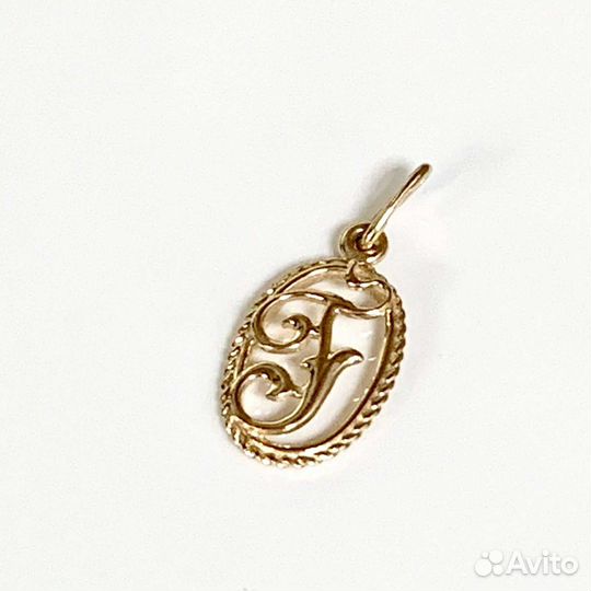 Золотая подвеска