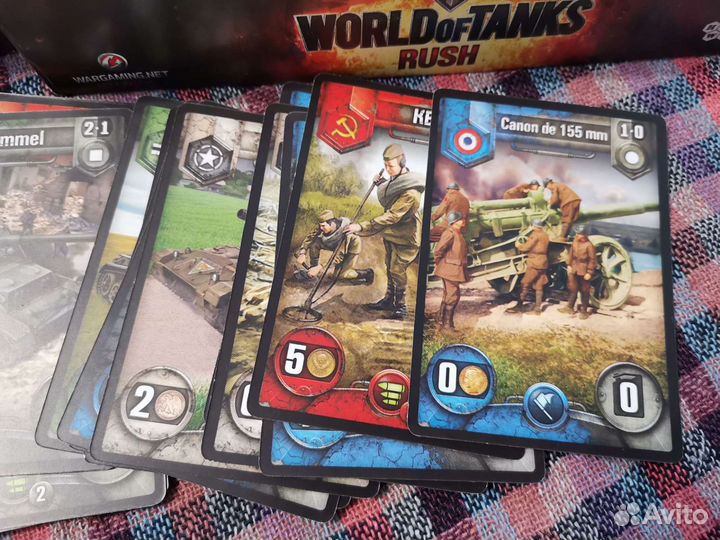 Игра настольная World of tanks