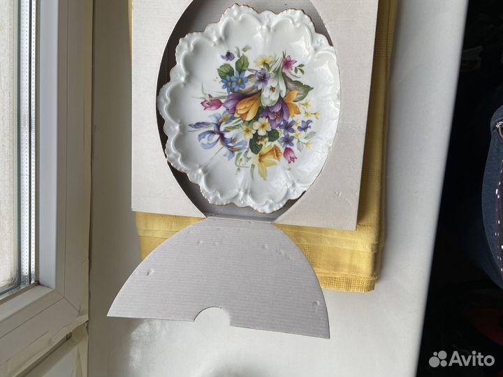 Тарелки на стену, ручная работа, Чехия