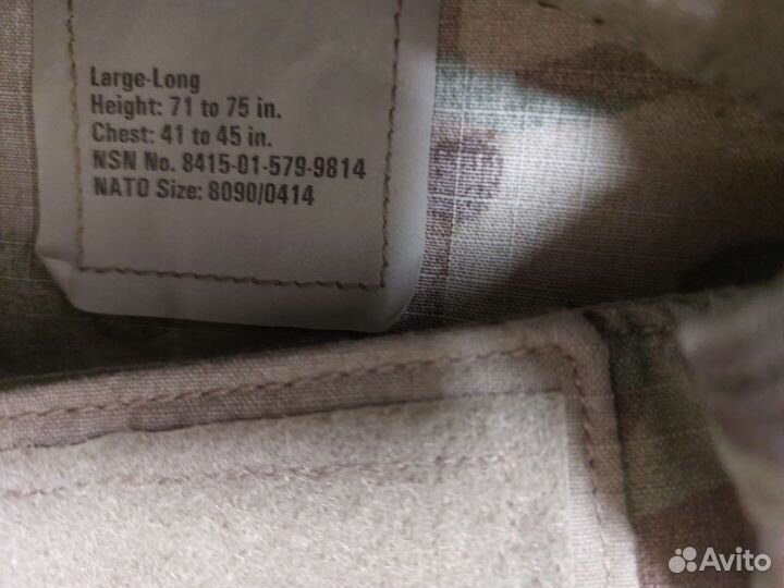 Негорючая военная форма США