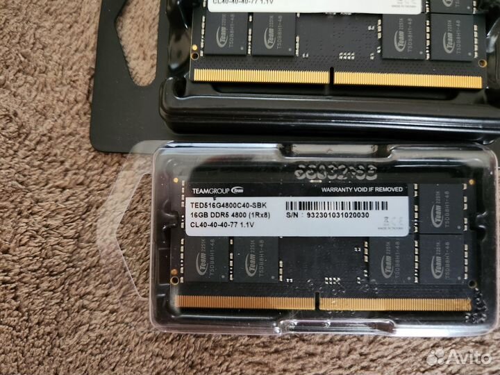 Teamgroup elite SO-dimm DDR5-4800 32GB(2x16GB)